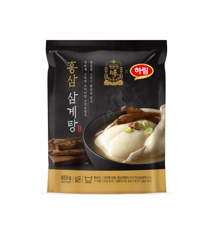 정관장-하림, 프리미엄 ‘홍삼삼계탕’ 신제품 출시