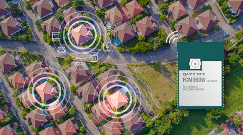 퀙텔, 스마트 홈과 산업용 IoT 사용 사례에 이상적인 초소형 FCM360W 와이파이 6 및 블루투스 5.1 모듈 출시(사진: Business Wire)