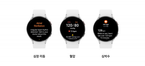 삼성전자 갤럭시 워치의 불규칙 심장 리듬 알림(IHRN) 기능