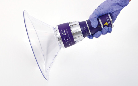 Independently proven 99.99% inactivation of high-risk microorganisms in 20 seconds at four inches di