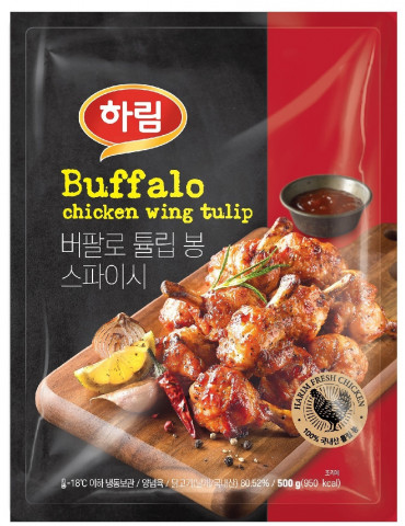 하림 ‘버팔로 튤립 봉 스파이시’ 제품