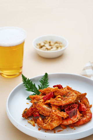 맥주 안주로 어울리는 ‘갈릭 향라새우’