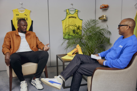The dynamic conversation between Usain Bolt and Colin Jackson provides an engaging glimpse into the 