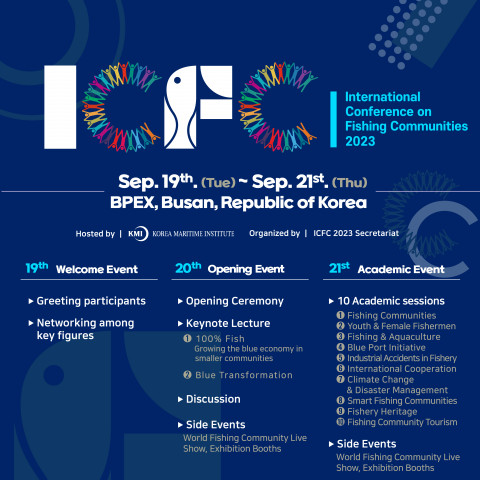 International Conference on Fishing Communities 2023 (ICFC 2023) will be held from September 19 to S