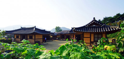 아산 외암민속마을 전경