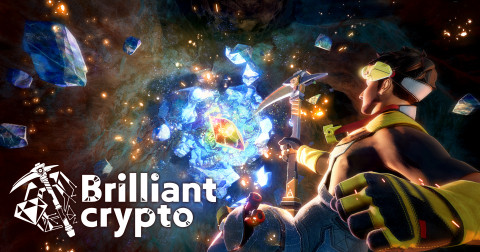 New blockchain game “Brilliantcrypto” (Graphic: Business Wire)
