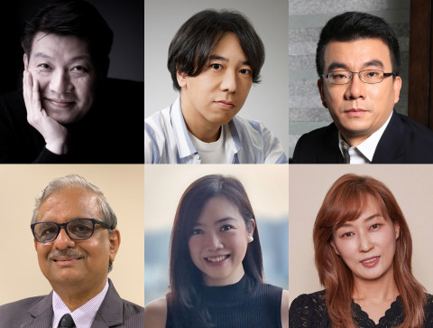 왼쪽 첫번째 줄부터 김종현 제일기획 대표, 요시히로 야기(Yoshihiro Yagi) 덴츠 INC. ECD, 정 샤오동(Zheng Xiaodong) 레오 디지털 대표, 바랏 아발라