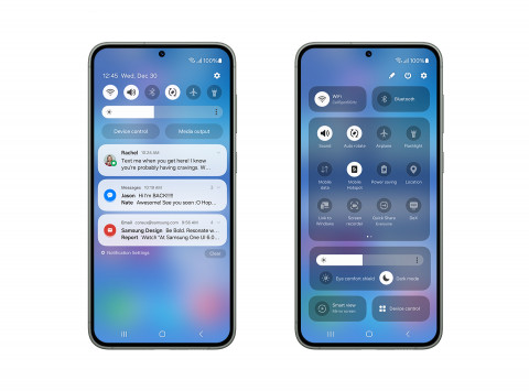 간결해진 디자인과 개선된 사용성을 지원하는 One UI 6 이미지