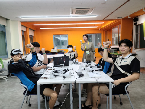 실감교육체험학교 활동 모습. 2023. 07.13(사진: 인천 인하사범대학부속고등학교)