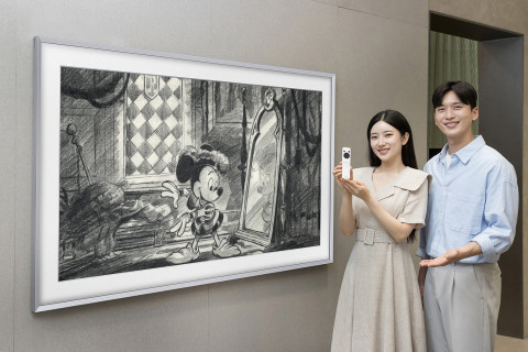 삼성전자, 더 프레임 디즈니 100주년 에디션 공개