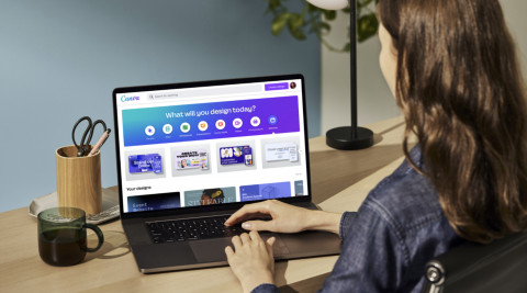 Canva has 135 million monthly users who have collectively created more than 15 billion designs. (Pho