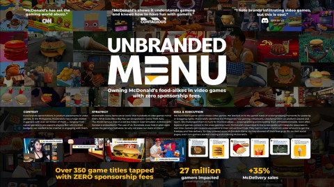 제품&서비스 부문 올해의 그랑프리 ‘언브랜디드 메뉴(Unbranded Menu)’