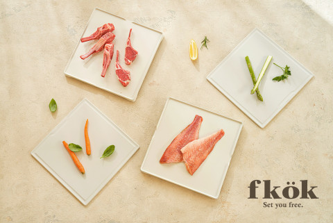 하이엔드 키친 브랜드 ‘프코크(FKÖK)’의 마이플랫(해동·해열·멀티플레이트), 마이웨어(조리도구 3종)