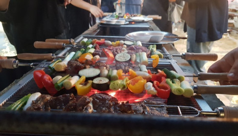 고소한 토요포차 꼬치구이