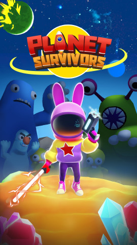 Planet Survivors 게임 플레이 화면