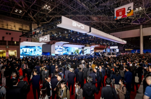BYD booth (Photo: Business Wire)