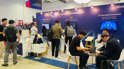 안랩 ‘GovWare 2023’ 부스 전경