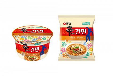 신라면건면 앙리마티스 한정판