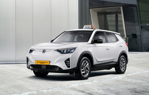 KGM 코란도 EV 택시