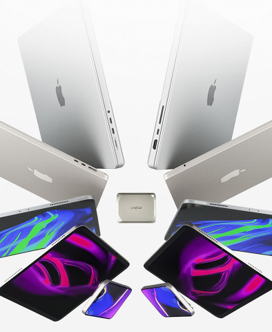 마이크론 크루셜 X9 Pro for Mac 외장 SSD는 애플 환경을 주력으로 Mac 또는 아이폰, 아이패드 등 애플 디바이스에 최적화했다. 타임머신(Time Machine) 백업