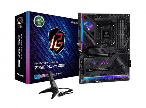 대원씨티에스가 신제품 ‘애즈락 팬텀 게이밍 Z790 NOVA WIFI’ 메인보드를 공식 출시했다. ‘NOVA’ 라인업은 애즈락 메인보드 라인업에서 최상위 ‘타이치(Taichi)’와