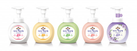 ‘아이! 깨끗해 항균 폼 핸드솝’ 리뉴얼 용기 이미지(ⓒ 라이온코리아)