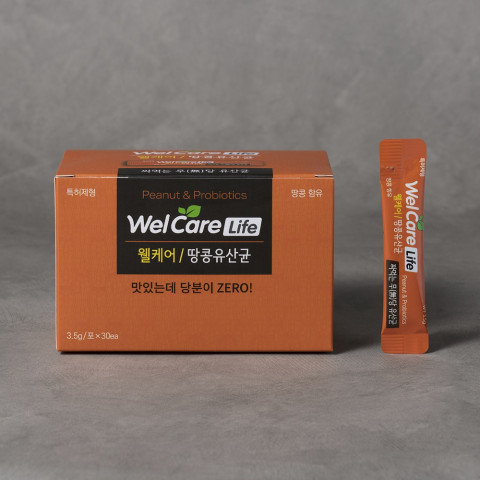 짜먹는 무(無)당 유산균 ‘땅콩유산균’