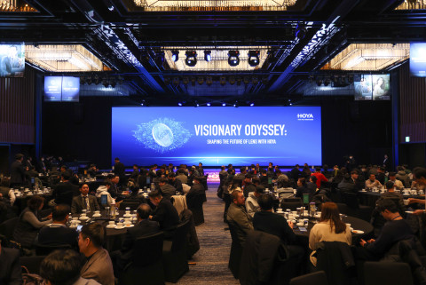 VISIONARY ODYSSEY: SHAPING THE FUTURE OF LENS WITH HOYA 행사장 전경