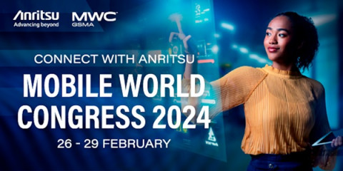 안리쓰, MWC 2024에서 5G 및 6G를 넘어선 미래를 선보이다