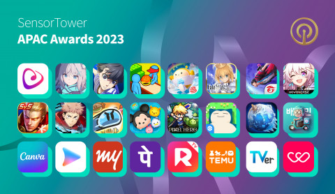 센서타워 APAC 어워즈 2023년
