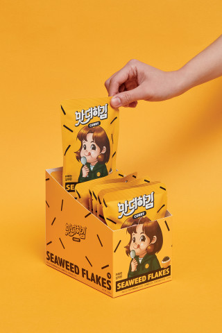 맛더하김 김자반 카레맛·짜장맛 출시
