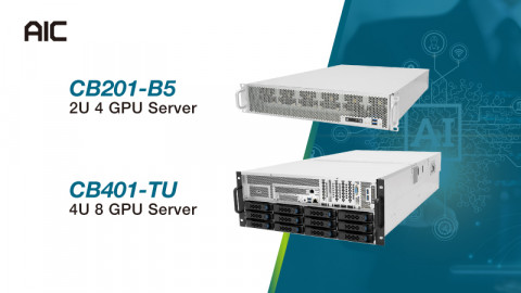 신제품 GPU 서버 CB201-B5 및 CB401-TU 글로벌 최초 공개