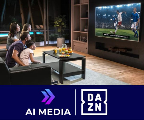 DAZN 그룹은 AI-미디어의 LEXI Tool Kit을 이용해 다양하면서도 광범위한 프리미엄 스포츠 콘텐츠에 라이브 캡션 기능을 차질 없이 통합시켜 전 세계 수백만 명의 시청자들