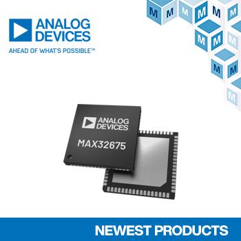 마우저가 ADI의 MAX32690 Arm Cortex-M4F 마이크로컨트롤러를 공급한다