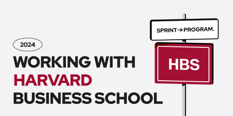 ‘스프린트 프로그램’이 전년에 이어 하버드 비즈니스 스쿨과의 파트너십을 연장했다