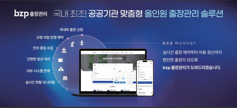 비즈플레이의 올인원 출장관리 솔루션 ‘bzp 출장관리’가 공공솔루션마켓에서 소개됐다