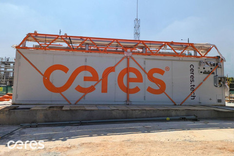 Ceres container at Shell R&D facility in Bangalore (Photo: Business Wire)