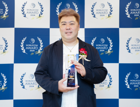WORLDCOM AWARD 2024 winner - Arcuss Japan Inc. President and CEO: Nobuaki Matsubara (Photo: Business