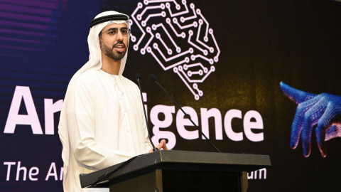 Omar Al Olama, the UAE´s Minister of State for AI, Digital Economy, and Remote Work Applications. (P