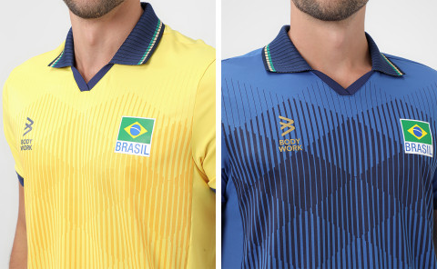 Body Work, a fitness brand from Riachuelo, has revealed the official Brazilian Volleyball team shirt