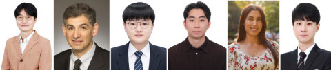 왼쪽부터 서울대 이태우 교수, 미국 펜실베이니아대학 앤드류 M. 라페 교수, 서울대 김동혁 학생, 서울대 우승제 박사, 펜실베이니아대학 클라우디아 페레이라 에울모 박사, 서울대 박