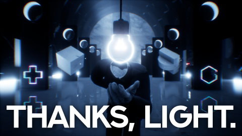 ‘THANKS, LIGHT.’ 포스터