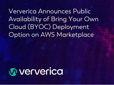 Ververica Announces Public Availability of Bring Your Own Cloud (BYOC) Deployment Option on AWS Mark