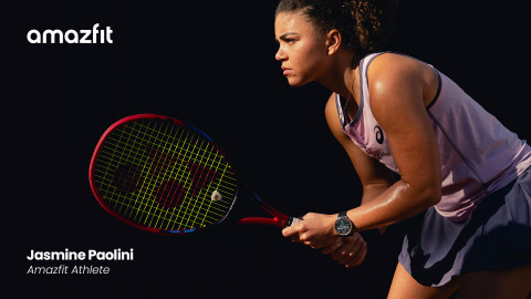 Italian Tennis Star Jasmine Paolini Joins Amazfit as Latest Athlete Ambassador (Photo: Business Wire