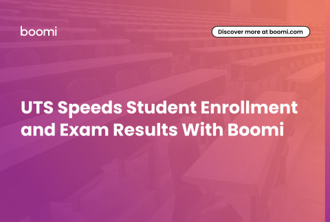 UTS Speeds Student Enrolment and Exam Results With Boomi (Graphic: Business Wire)