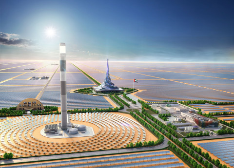 Mohammed bin Rashid Al Maktoum Solar Park (Photo: AETOSWire)