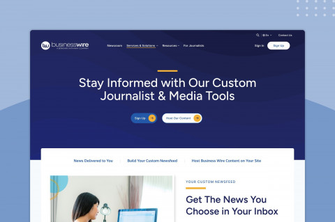 Journalists and news consumers can save multiple searches and get breaking news delivered to their i