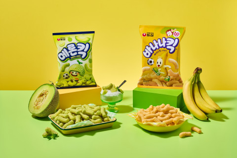 농심 스낵 신제품 메론킥