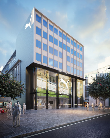 Located just seconds from Selfridges and Bond Street Tube Station, the new 24,000 square-foot space 
