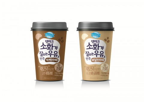 동원F&B ‘덴마크 소화가 잘되는 우유로 만든 라떼’ 2종